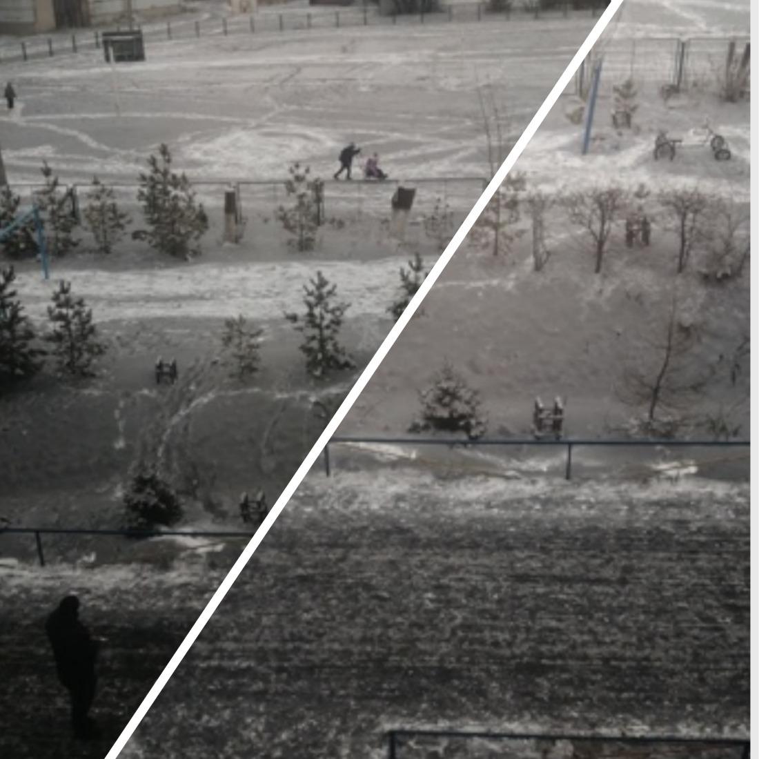 Фото «Килограммы сажи в лёгких»: новосибирцы показали фото с чёрным снегом 2